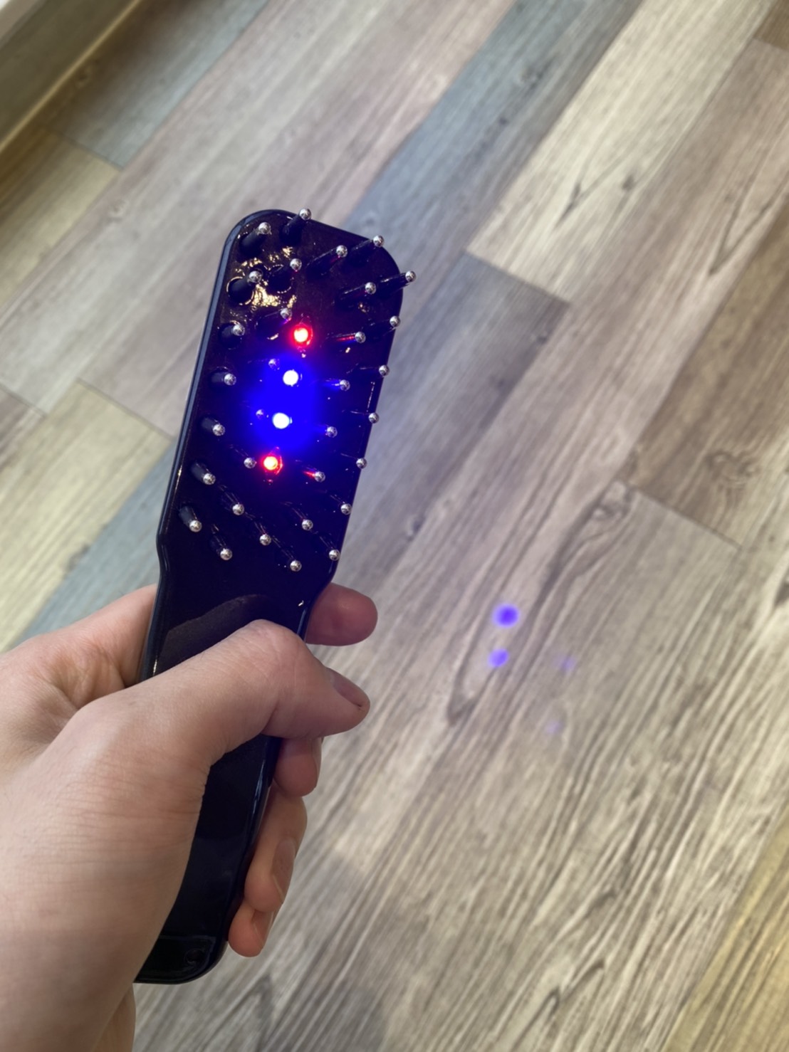 電気バリブラシ(デンキバリブラシ)使用方法、説明