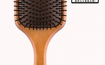 ブラシで頭皮ケア