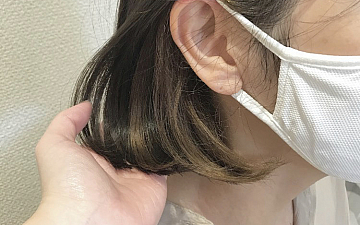 ちら見えインナーカラー*○