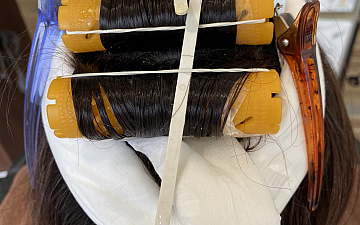 ふんわりボリュームで楽ちんスタイリング