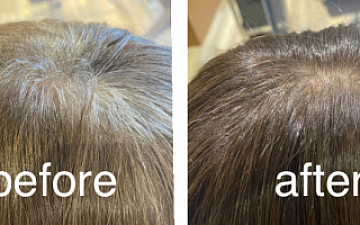 おしゃれ染めかのような白髪染め