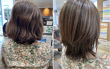 サラリは最高級ストレート!