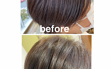 ストレートとストレートの間のケア