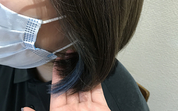 さりげない、アクセサリーカラー