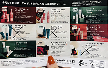 大好評AVEDAのホリデーギフト