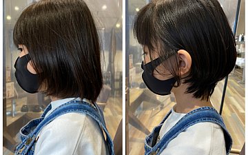 姪っ子スタイルチェンジ