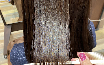 楽してキレイ。酸熱トリートメント編