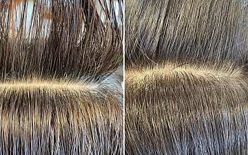 透明感のある白髪染め