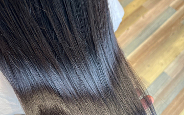 白髪染めでもツヤツヤに!